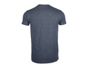 T-shirt Slim z Bawełny Ring-Spun - Heather Denim