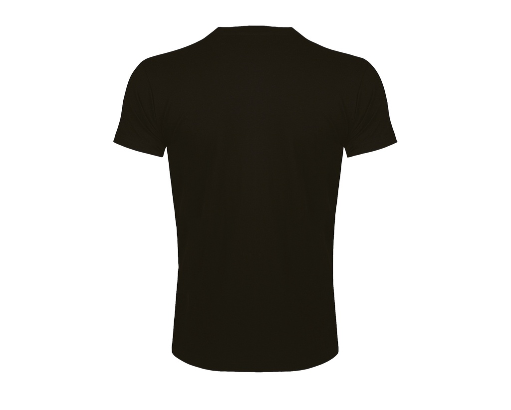 T-shirt Slim z Bawełny Ring-Spun - Deep Black