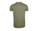 T-shirt Slim z Bawełny Ring-Spun - Heather Khaki