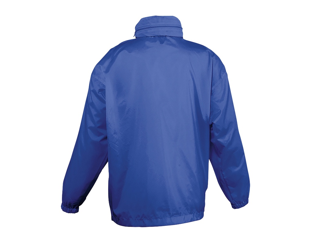 Kurtka Wiatrówka Dziecięca z Kapturem - Royal Blue 241