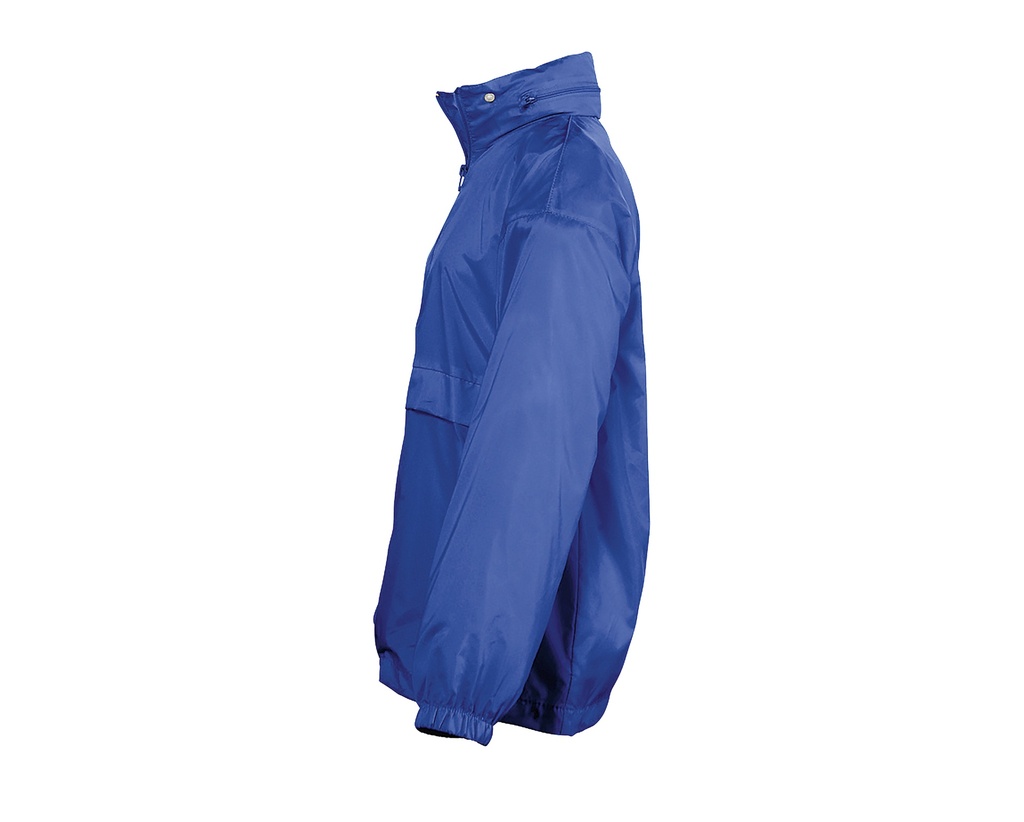 Kurtka Wiatrówka Dziecięca z Kapturem - Royal Blue 241