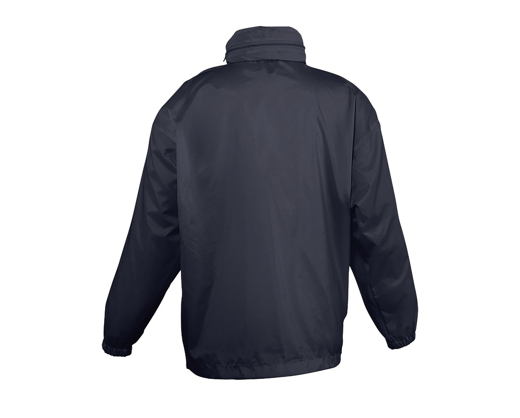 Kurtka Wiatrówka Dziecięca z Kapturem - Navy