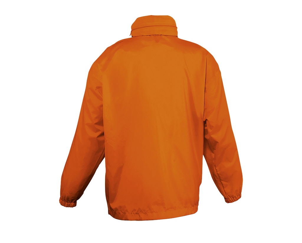 Kurtka Wiatrówka Dziecięca z Kapturem - Orange