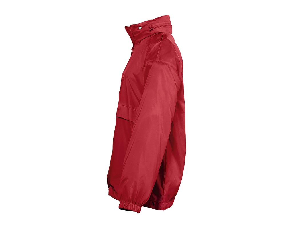Kurtka Wiatrówka Dziecięca z Kapturem - Red
