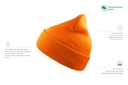 Czapka Wind z recyklingu - Orange Fluo