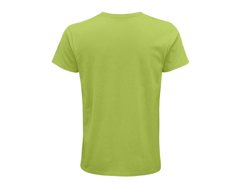 Męski T-shirt z Okrągłym Dekoltem - Apple Green