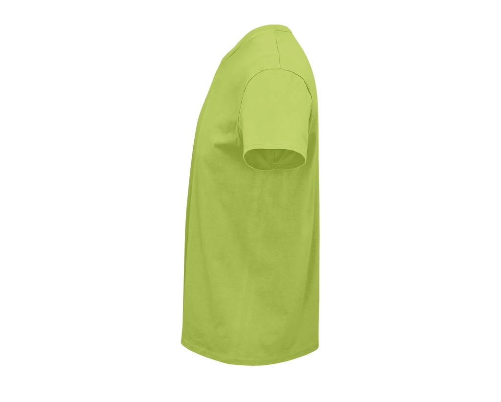 Męski T-shirt z Okrągłym Dekoltem - Apple Green