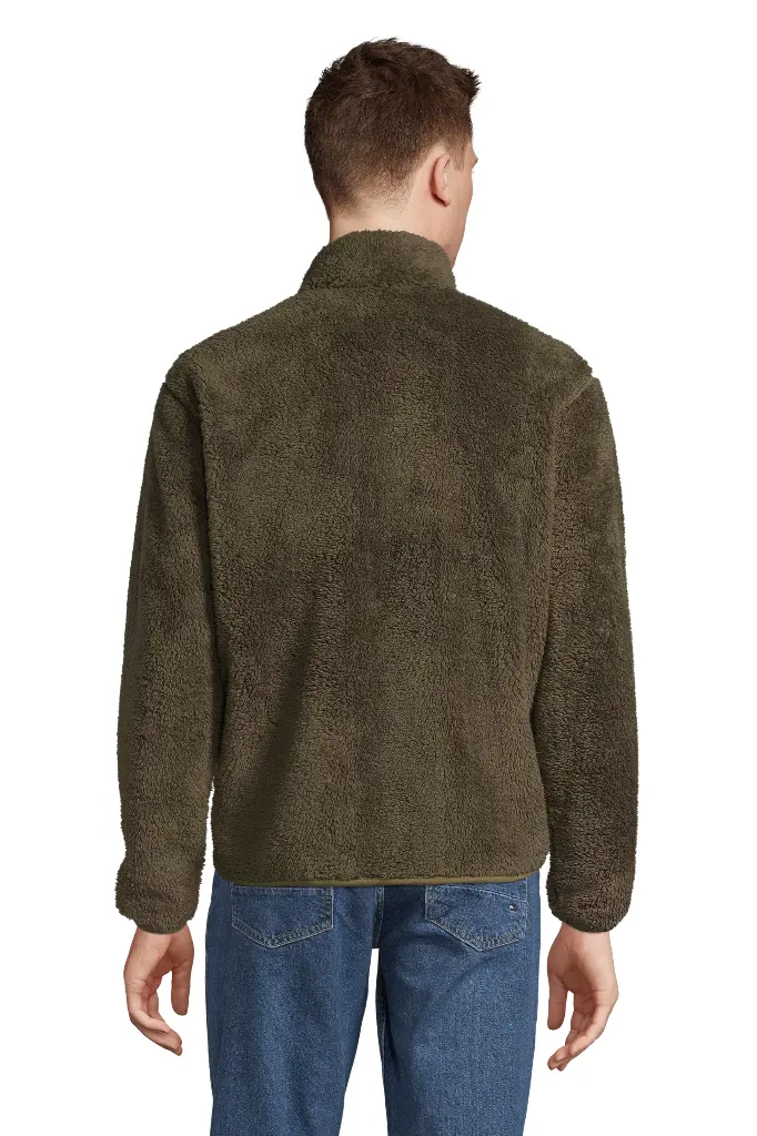 Polar unisex na zamek z kieszeniami - Army