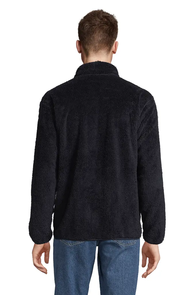 Polar unisex na zamek z kieszeniami - Navy