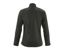 Damska kurtka softshell slim z kieszenią na piersi - Charcoal Grey (Solid)