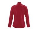 Damska kurtka softshell slim z kieszenią na piersi - Pepper Red