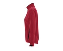 Damska kurtka softshell slim z kieszenią na piersi - Pepper Red