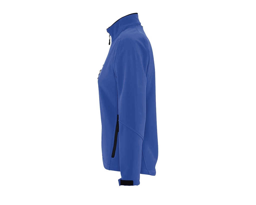 Damska kurtka softshell slim z kieszenią na piersi - Royal Blue 241