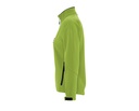 Damska kurtka softshell slim z kieszenią na piersi - Absinthe Green