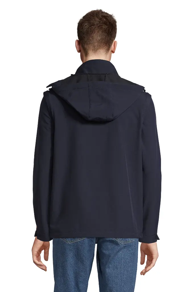 Kurtka Softshell 3w1 z Odpinanymi Rękawami - Abyss Blue