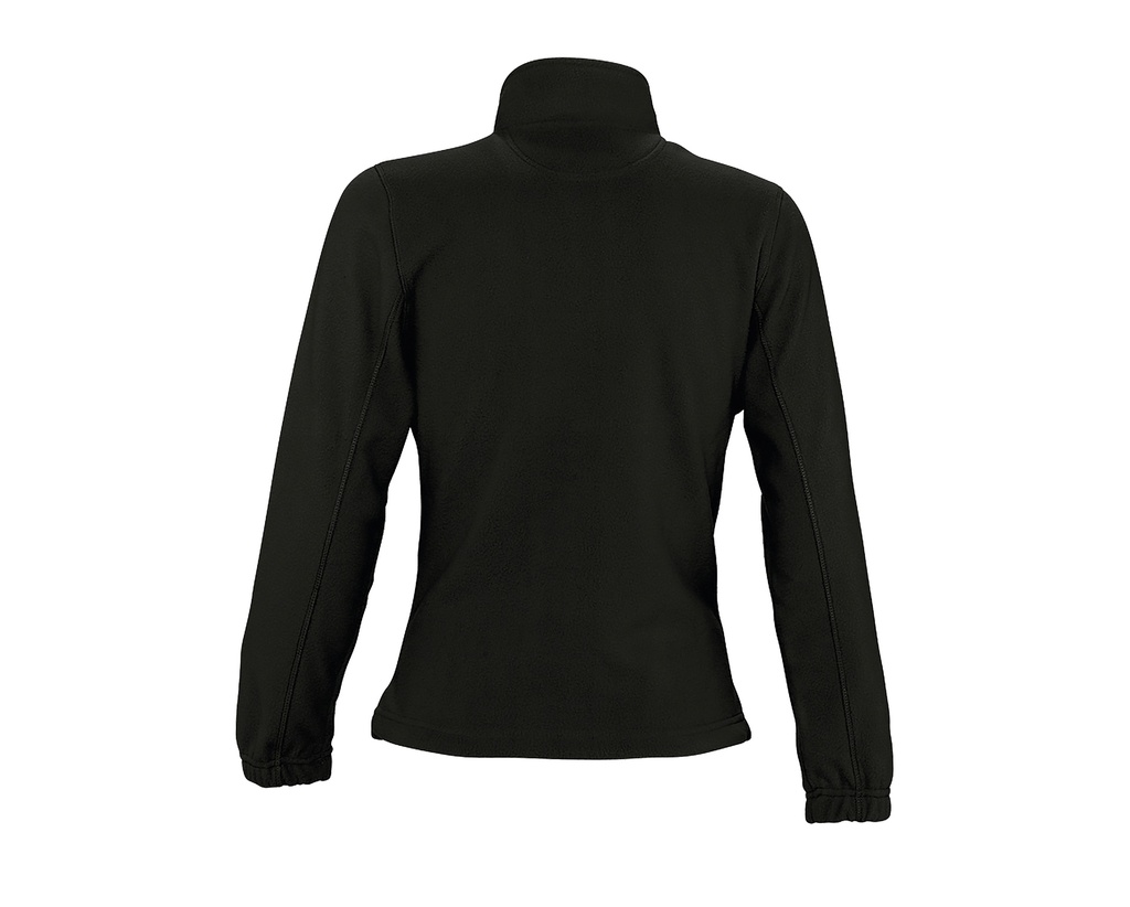 Damska bluza polarowa ze stójką - Black