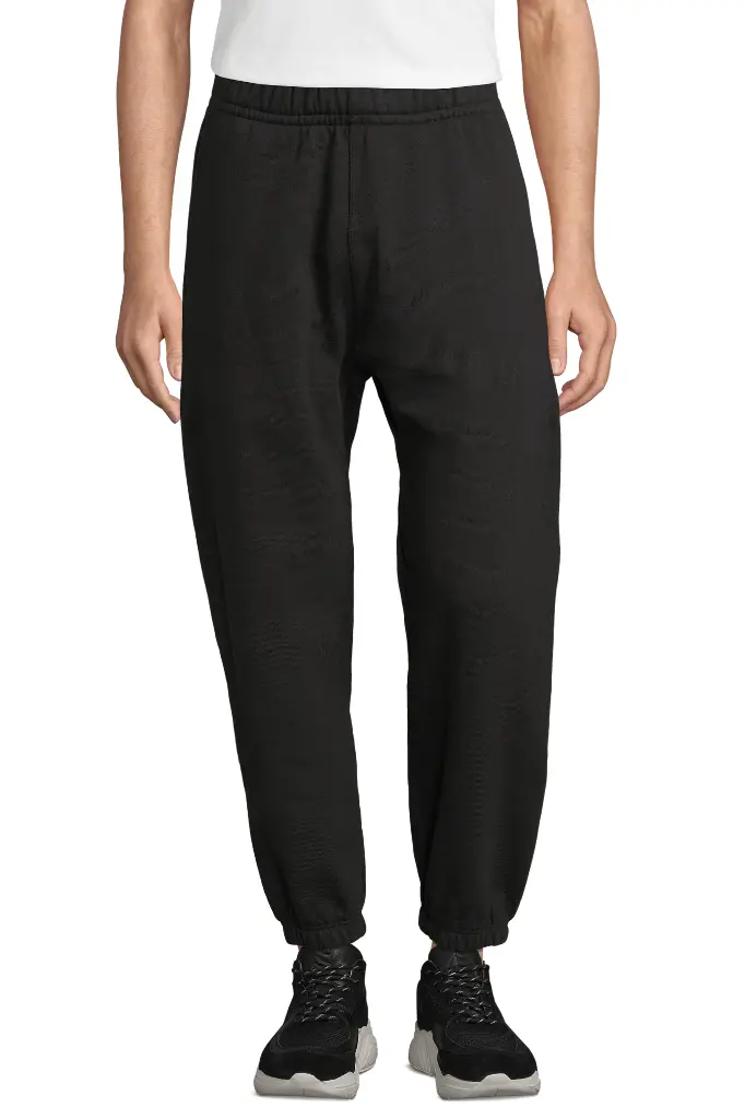 Spodnie dresowe unisex oversize - Black