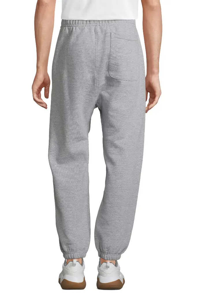 Spodnie dresowe unisex oversize - Grey Melange