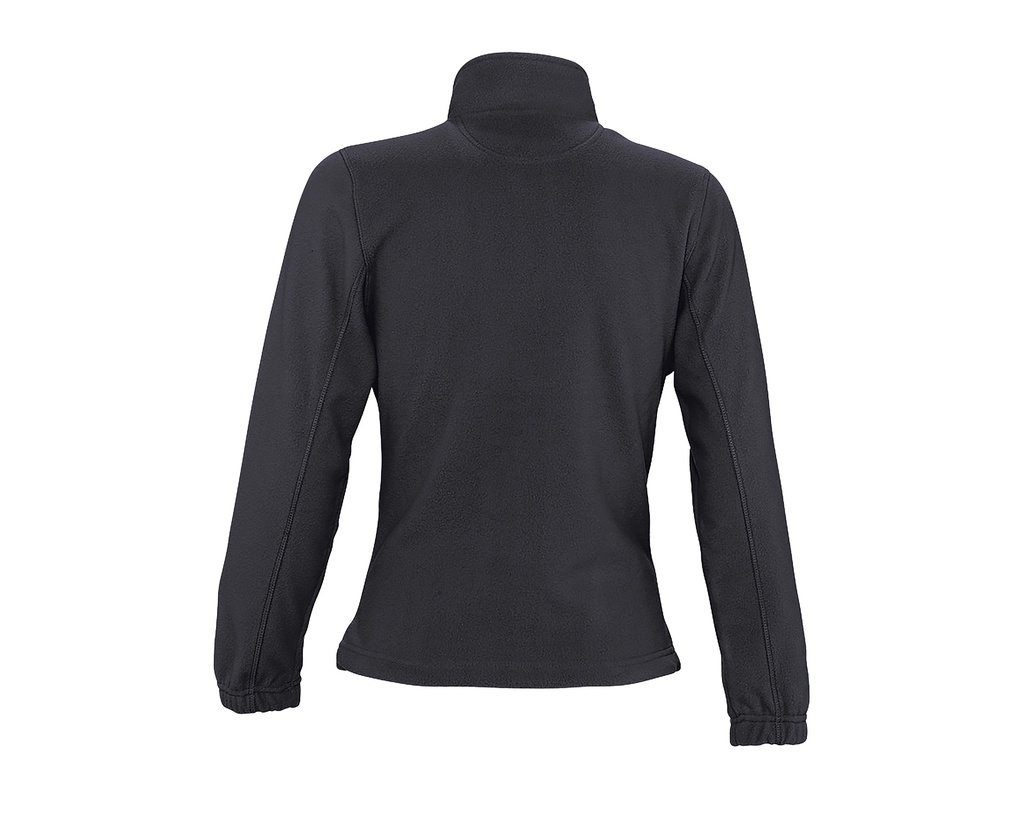 Damska bluza polarowa ze stójką - Charcoal Grey (Solid)