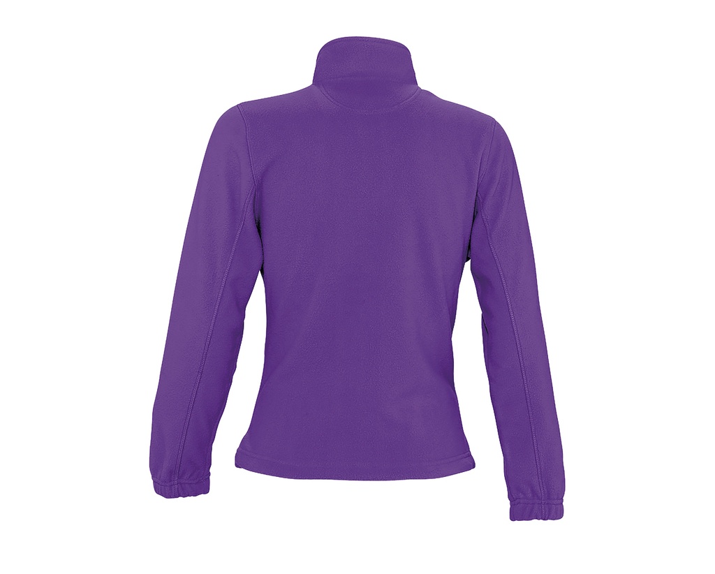 Damska bluza polarowa ze stójką - Dark Purple