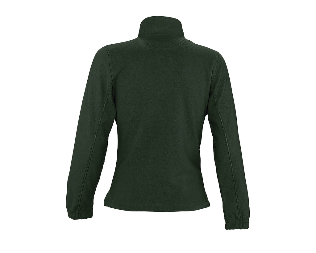 Damska bluza polarowa ze stójką - Fir Green