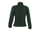 Damska bluza polarowa ze stójką - Fir Green