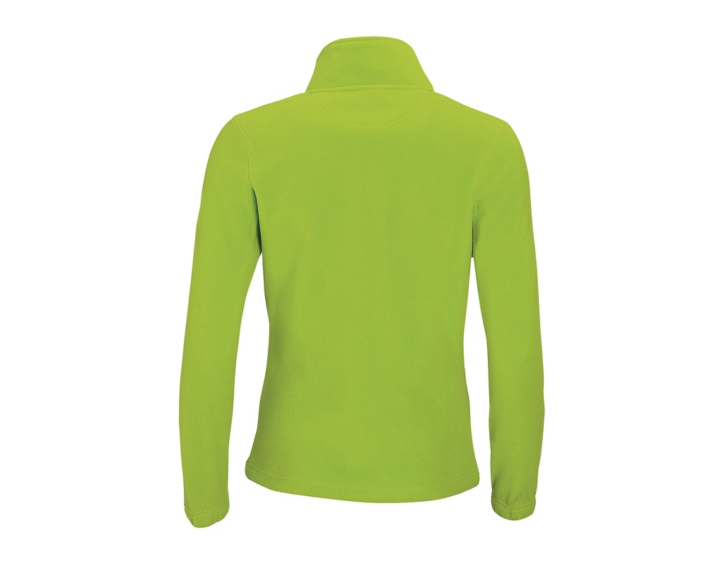 Damska bluza polarowa ze stójką - Lime