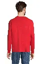 Unisex Oversize T-Shirt z Długim Rękawem - Bright Red