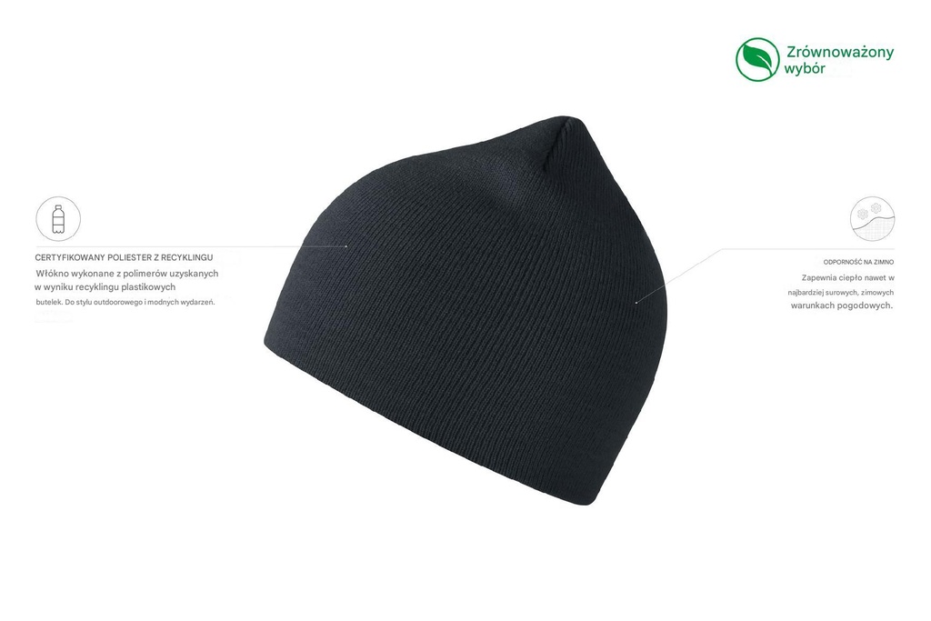 Czapka Moover z recyklingu - Navy