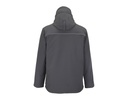 Męski Softshell Zimowy Slim z Kapturem - Charcoal Grey (Solid)
