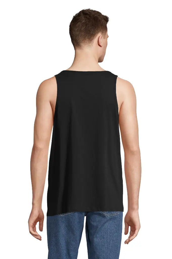 Tank top unisex oversize - Deep Black