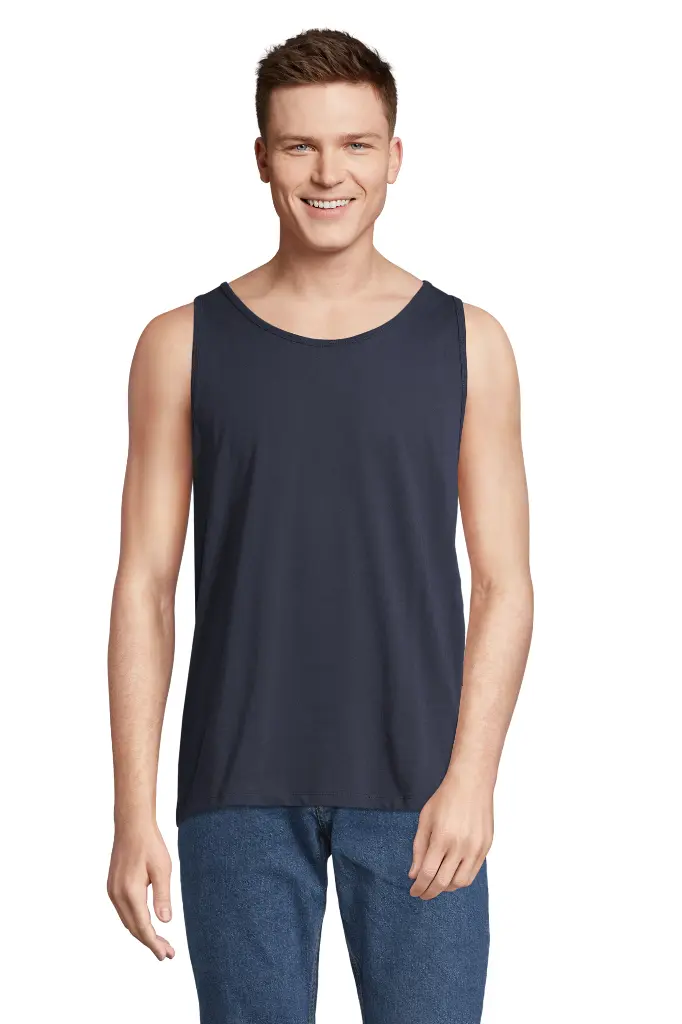 Tank top unisex oversize - French Navy