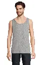 Tank top unisex oversize - Grey Melange