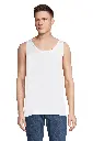 Tank top unisex oversize - White