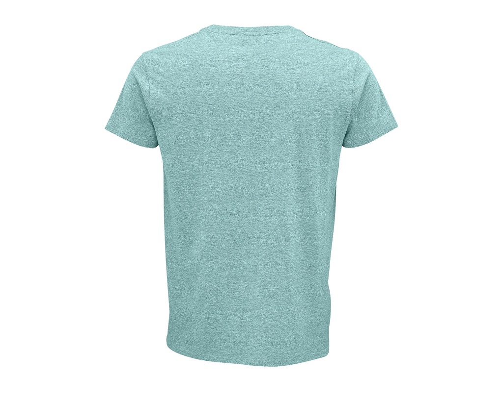 Męski T-shirt z Okrągłym Dekoltem - Heather Light Green