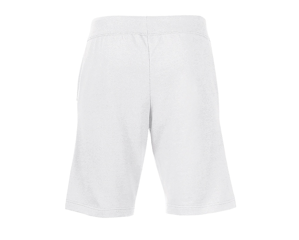 Szorty męskie z elastycznym pasem - White