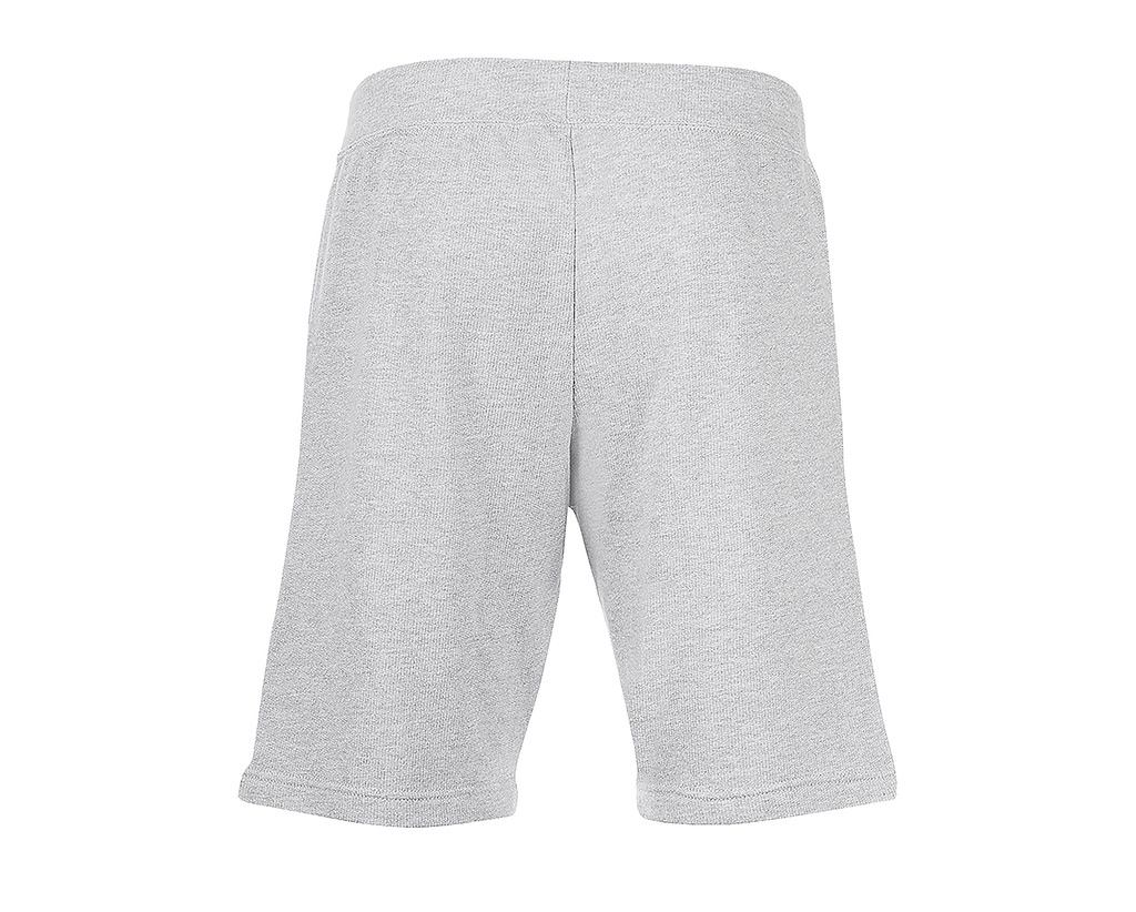 Szorty męskie z elastycznym pasem - Grey Melange