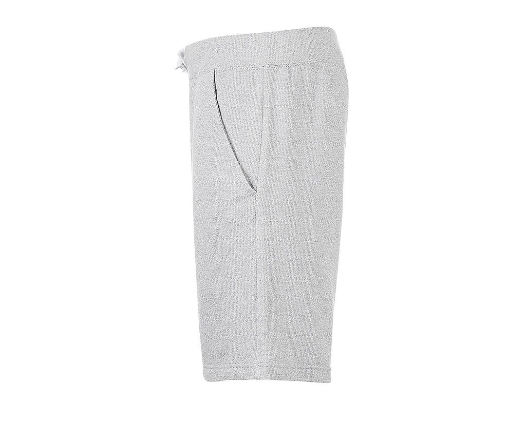 Szorty męskie z elastycznym pasem - Grey Melange