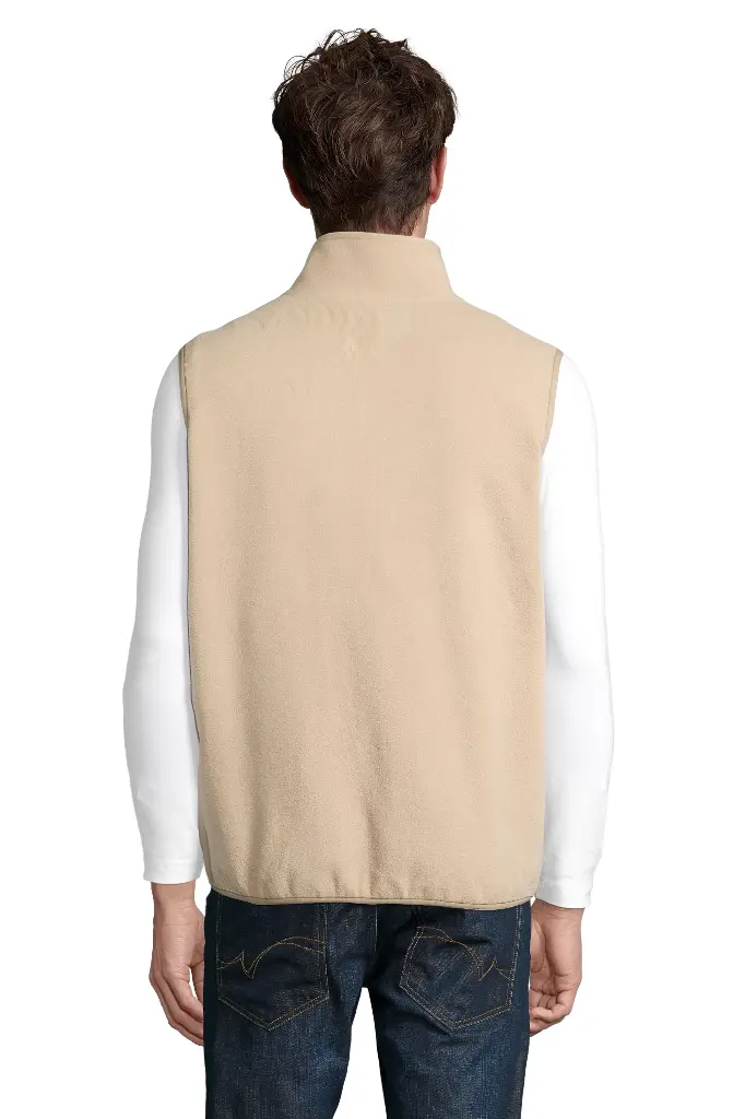 Unisex Bezrękawnik Polarowy na Zamek - Rope