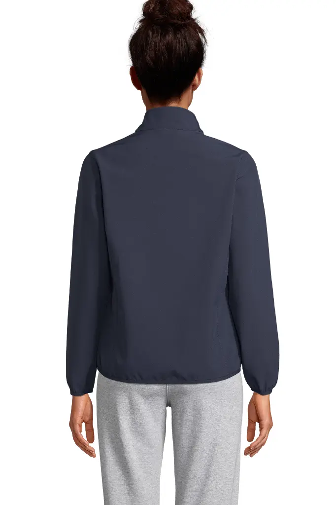 Damska kurtka softshellowa z zamkiem - Abyss Blue