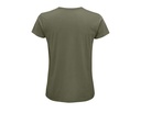 Męski T-shirt z Okrągłym Dekoltem - Khaki