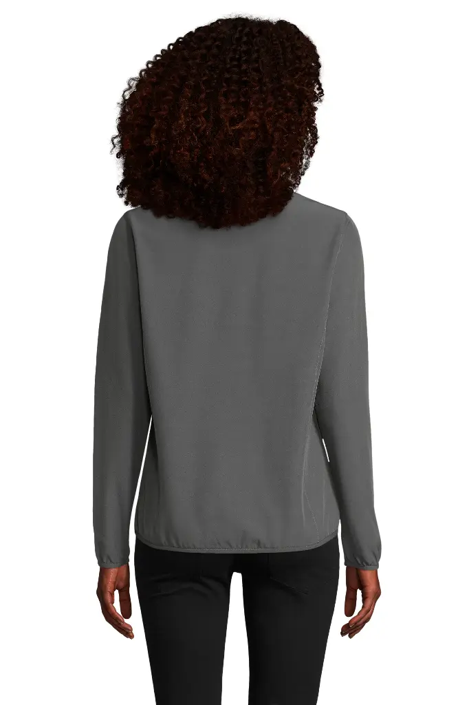 Damska kurtka softshellowa z zamkiem - Charcoal Grey (Solid)