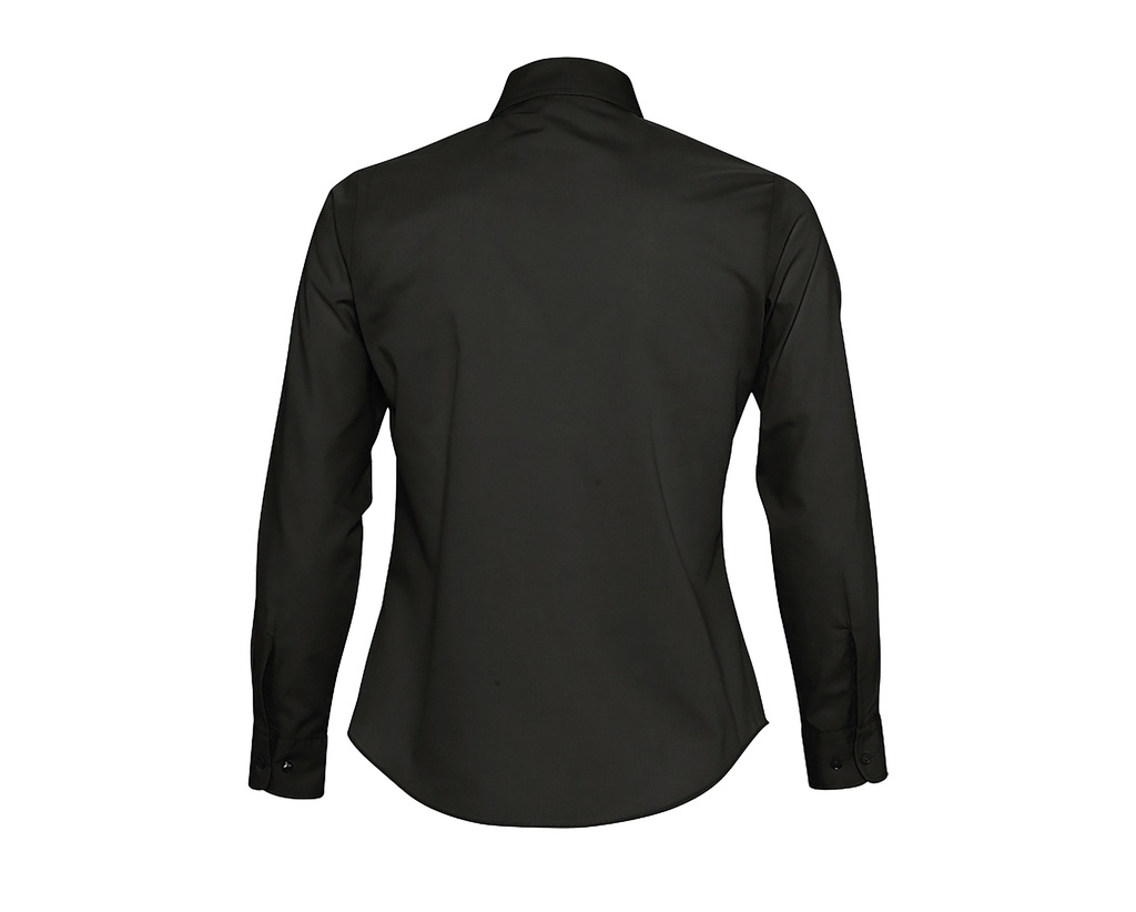 Koszula Klasyczna z Długim Rękawem - Black