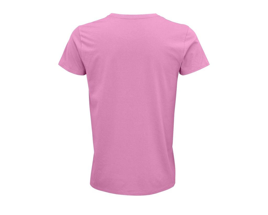 Męski T-shirt z Okrągłym Dekoltem - Orchid Pink