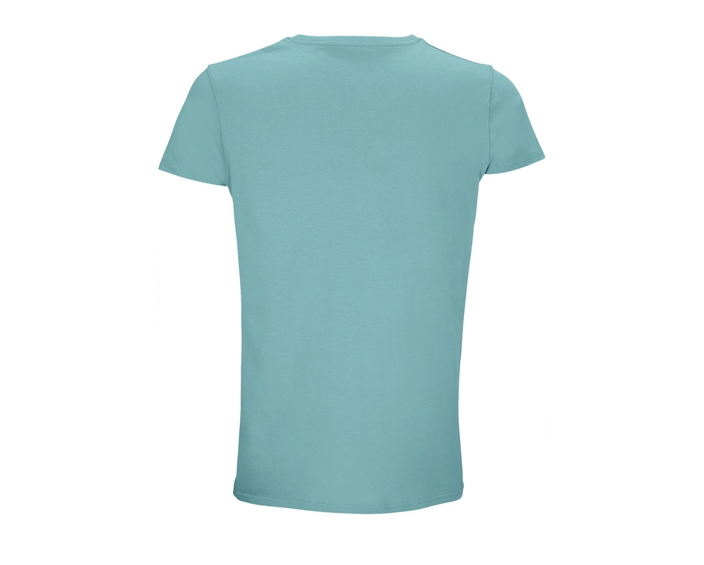 Męski T-shirt z Okrągłym Dekoltem - Pool Blue