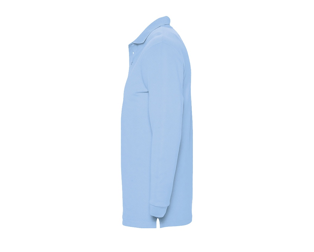 Koszulka Polo z Długim Rękawem Winter - Sky Blue