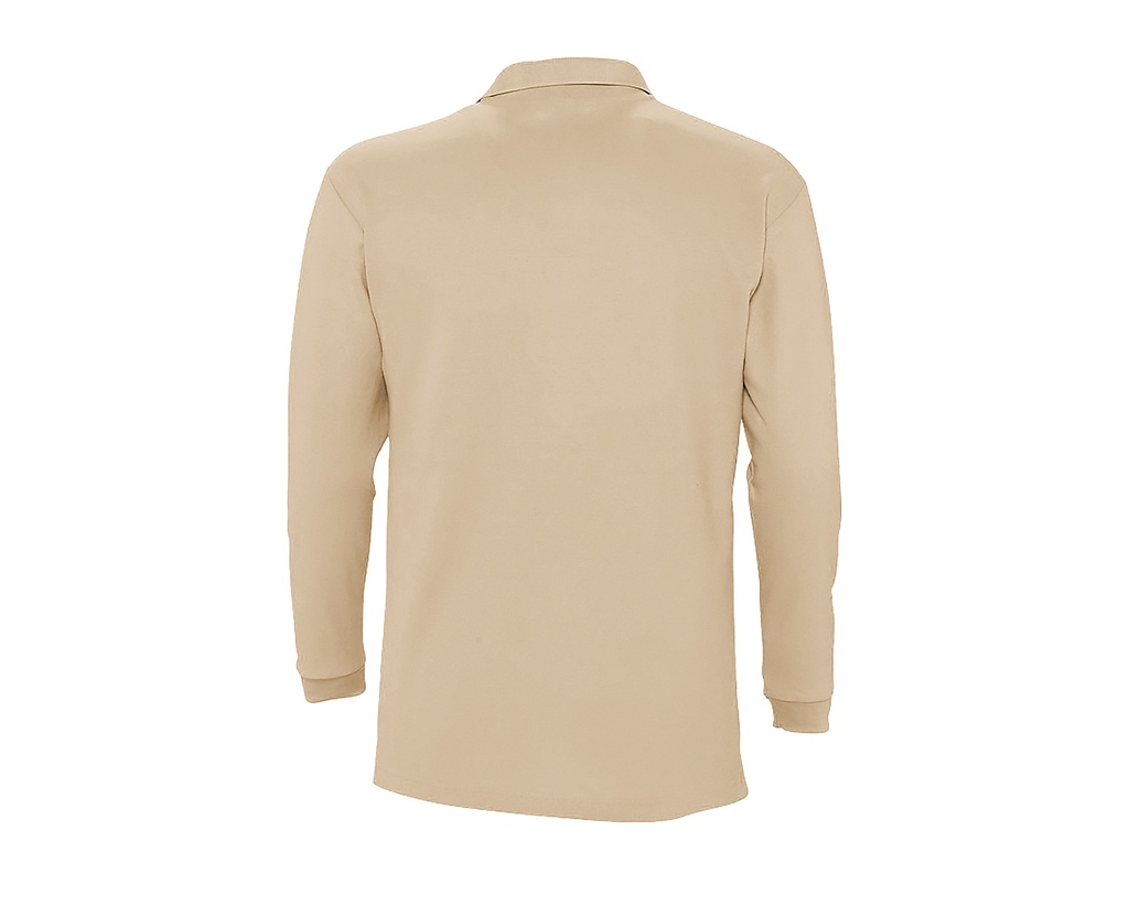 Koszulka Polo z Długim Rękawem Winter - Sand