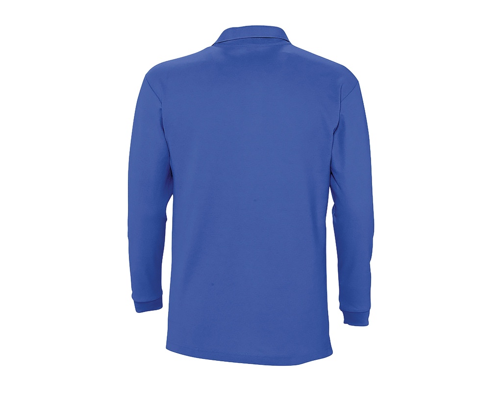 Koszulka Polo z Długim Rękawem Winter - Royal Blue 241