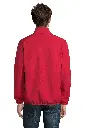 Męska kurtka softshell z zamkiem i kieszeniami - Pepper Red