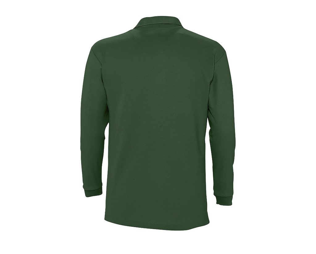 Koszulka Polo z Długim Rękawem Winter - Golf Green